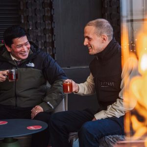 Eisstockschießen München im Fitzroy Winter Rooftop und Lounge